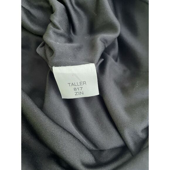 Zara Peplum Dress Size M Black Floral Varsity cuffs Long Sleeve Ruffle Hem - Picture 14 of 14